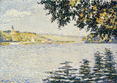 Veduta della Senna a Herblay da Paul Signac